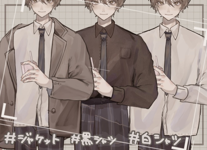 【Live2D】差分は20個以上!男子高校生くん【VTS対応】【カスタム可】