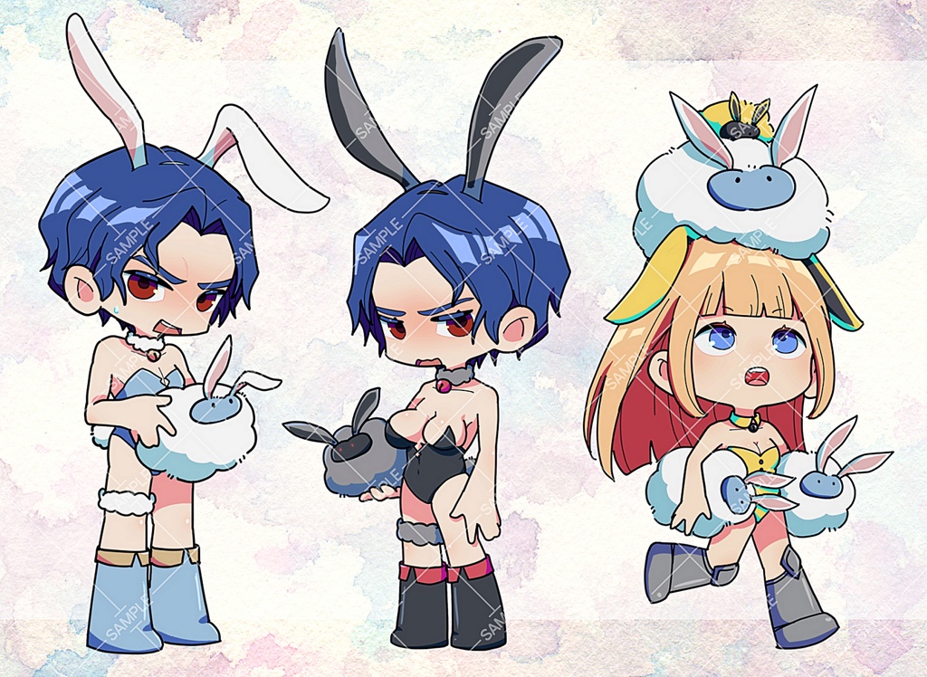 【アクキー】Elin雪ぷにーシリーズ同人グッズ