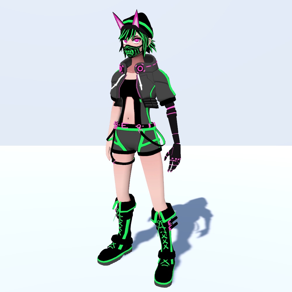 ヒスイ【Hisui】【PC専用】VRC想定アバター