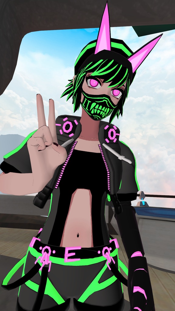 ヒスイ【Hisui】【PC専用】VRC想定アバター