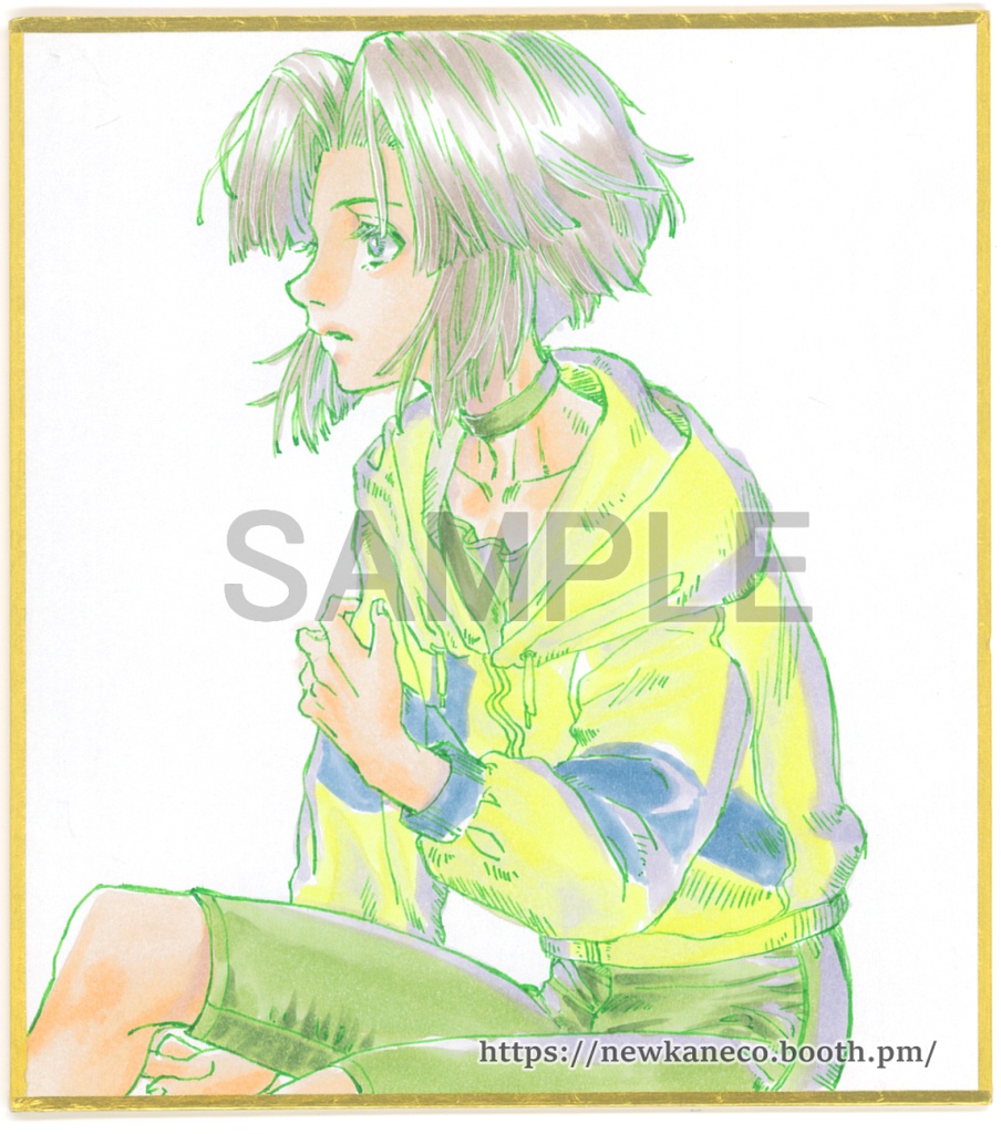 色紙（寸松庵サイズ）【エミリオ・ミハイロフ2ndカラー】