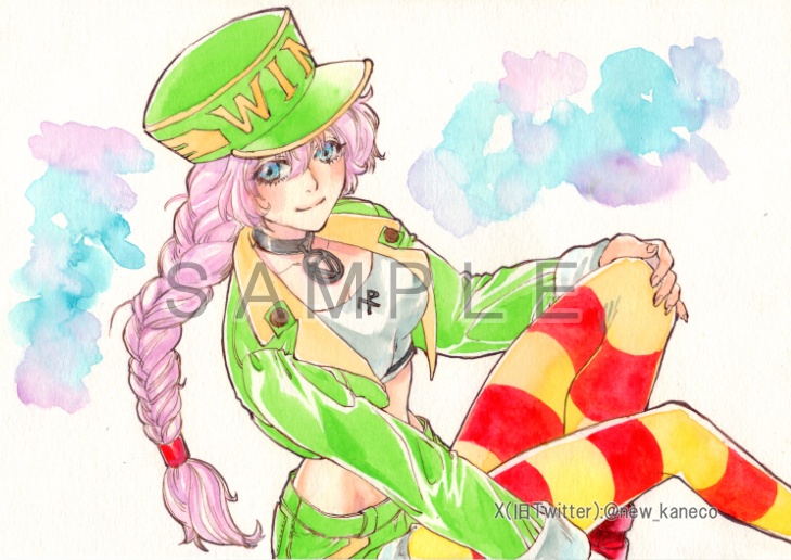 水彩画(B5サイズ)【ウェンディー・ライアン】