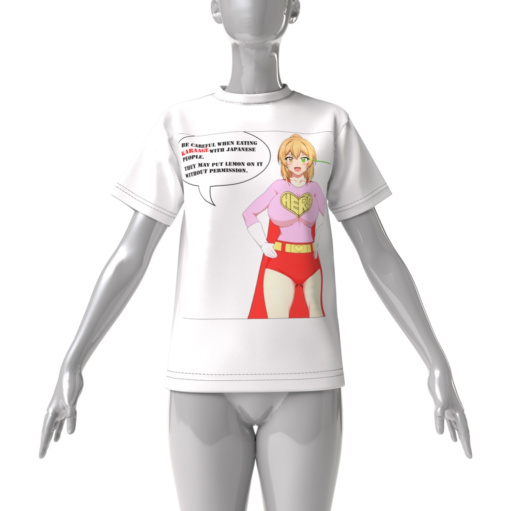 Thing to note about KARAAGE(white)