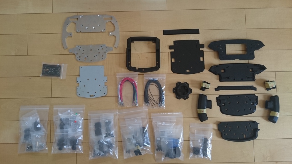 【受注生産】Formula 1 Steering Wheel Early model(3Dプリンタ出力組立キット)