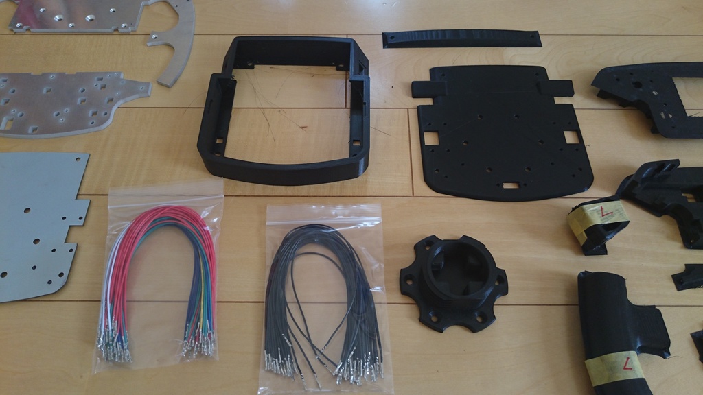 【受注生産】Formula 1 Steering Wheel Early model(3Dプリンタ出力組立キット)