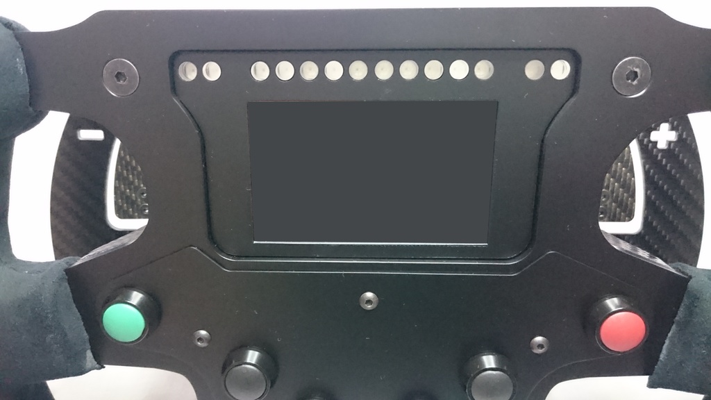 【受注生産】F3スタイルステアリング用ディスプレイ&LEDレブインジケータユニット(組み立て済み完成品)