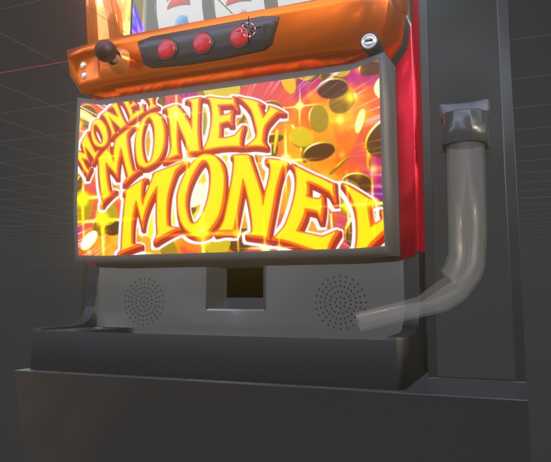 スロット台3Dデータ(Blender3.6.0)