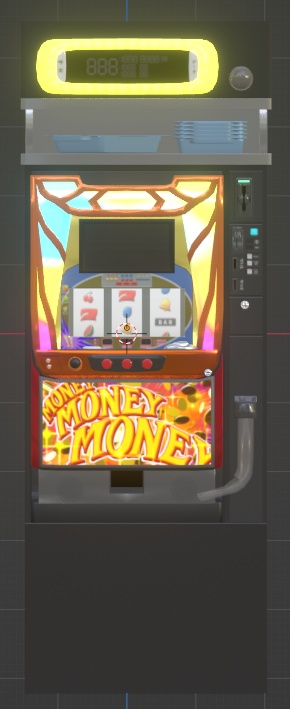 スロット台3Dデータ(Blender3.6.0)