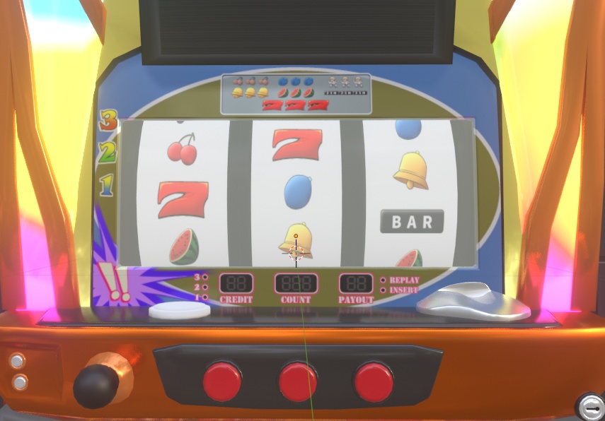 スロット台3Dデータ(Blender3.6.0)