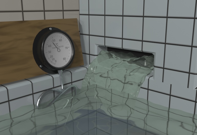 銭湯3Dデータ(Blender3.6.0)