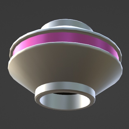 【無料】結月ゆかりのメタルマカロン（Blender3.6.0）