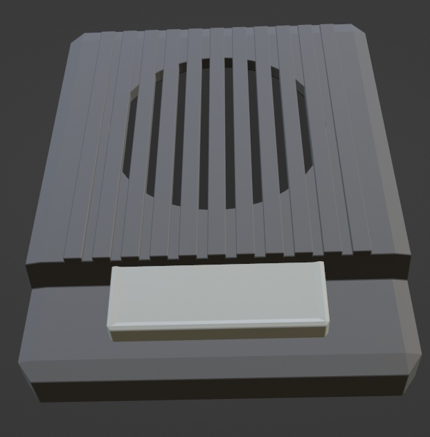 【無料】インターホン（FBX、Blender3.6.0）