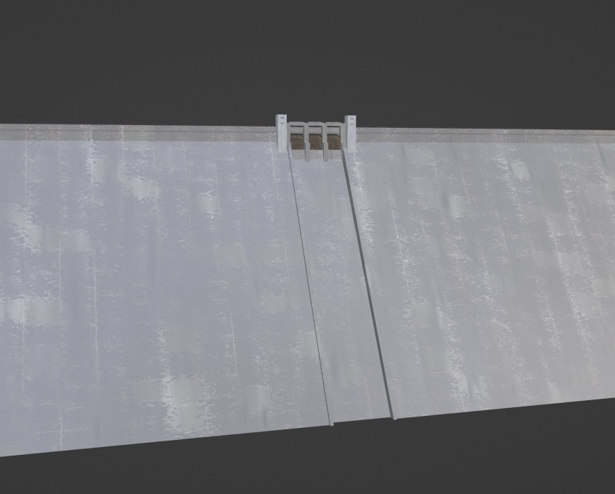 ダム(Blenderデータ)