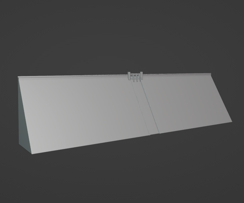 ダム(Blenderデータ)