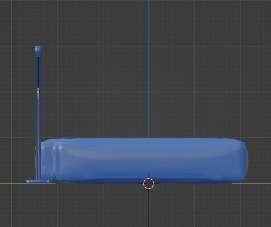 走高跳の道具(FBX、Blenderデータ)