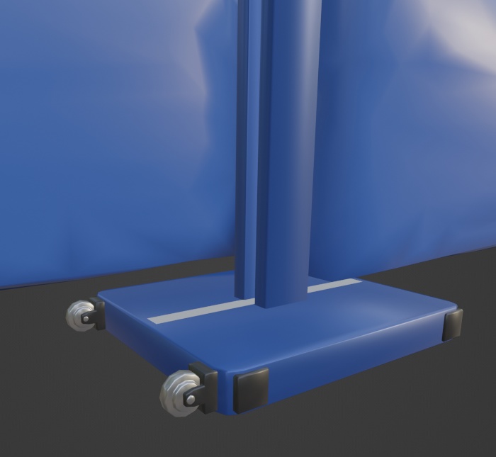 走高跳の道具(FBX、Blenderデータ)