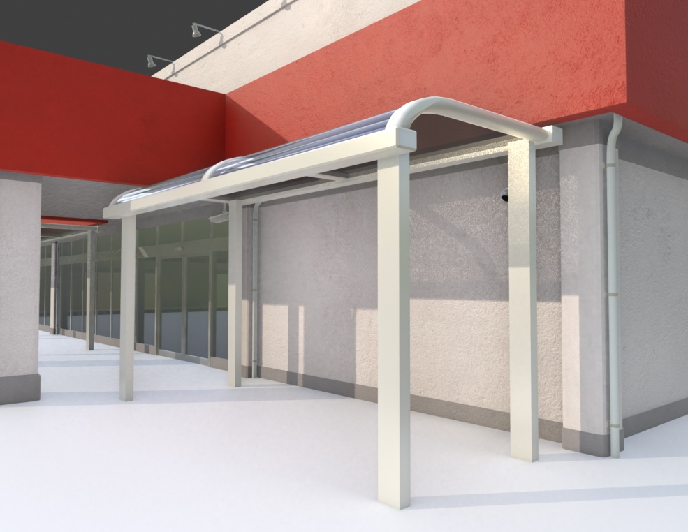 スーパーマーケット(Blender 4.5 & FBX データ)