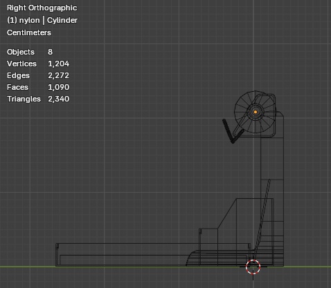【無料】ナイロン袋スタンド等(Blender4.5 & FBX データ)