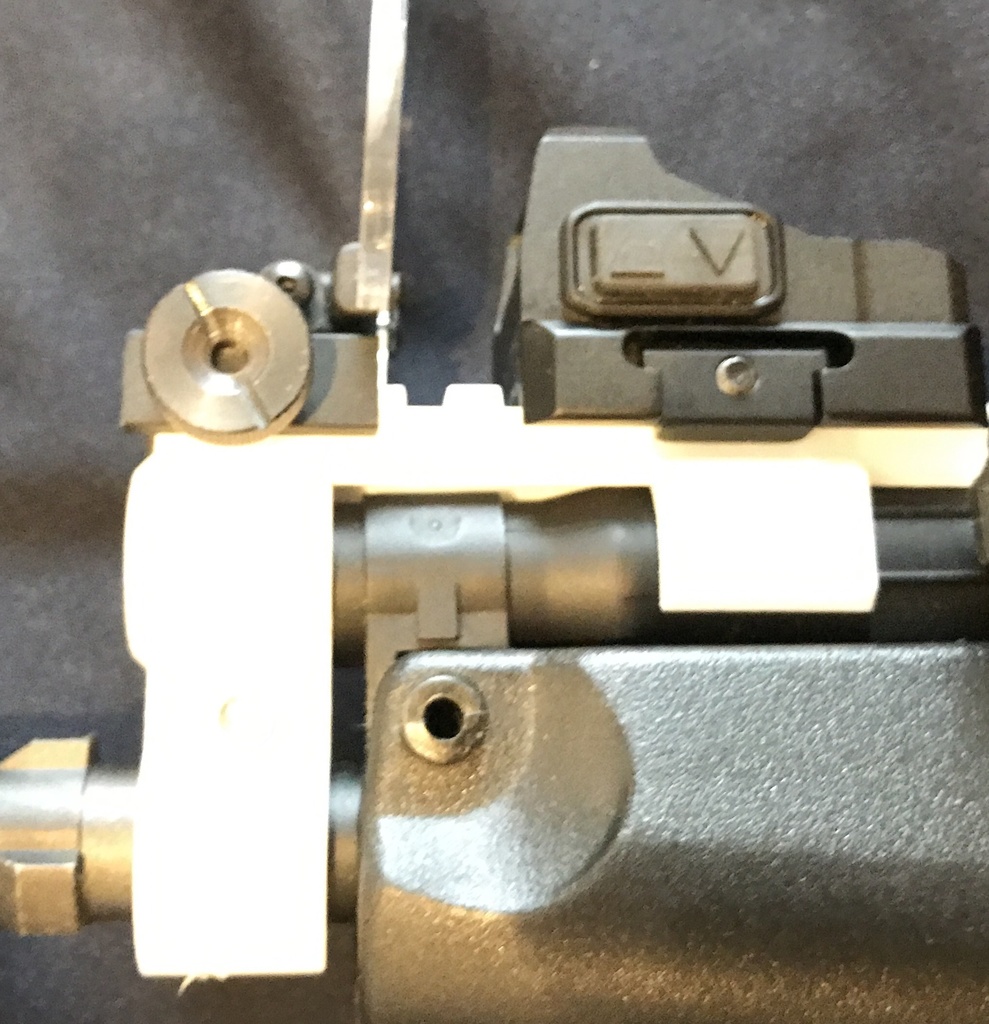 東京マルイ mp5a5(a4)用フロントレール