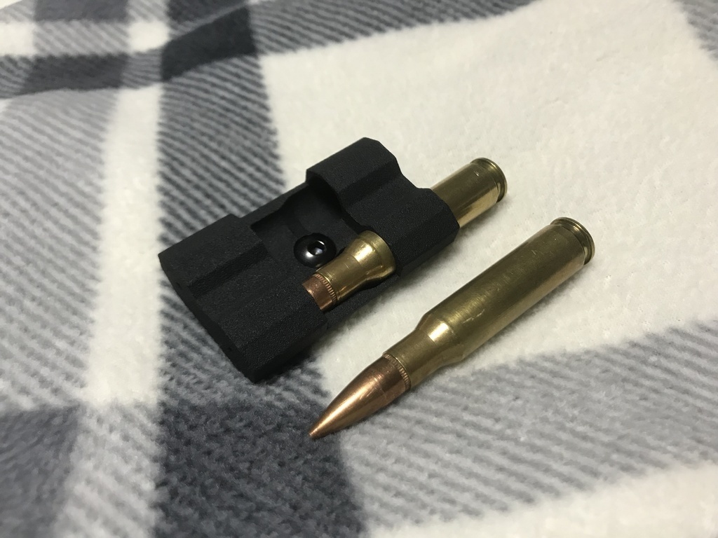 m-lok 7.62mm NATO弾カートホルダー STLファイル