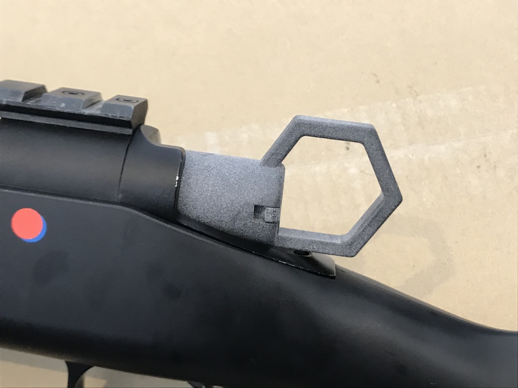 ロック機能付きvsr用チャージハンドル ヘックス STLファイル