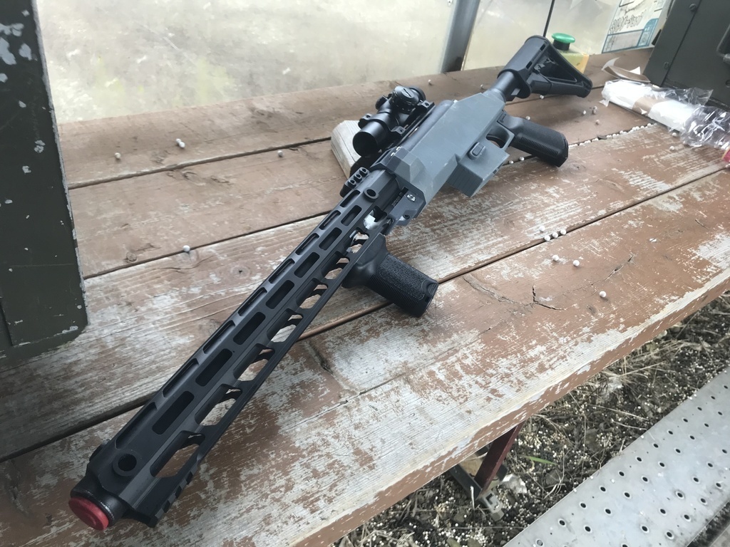 東京マルイVSR用フレーム STLファイル