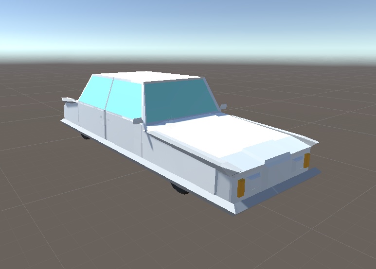 3D ローポリ車セット