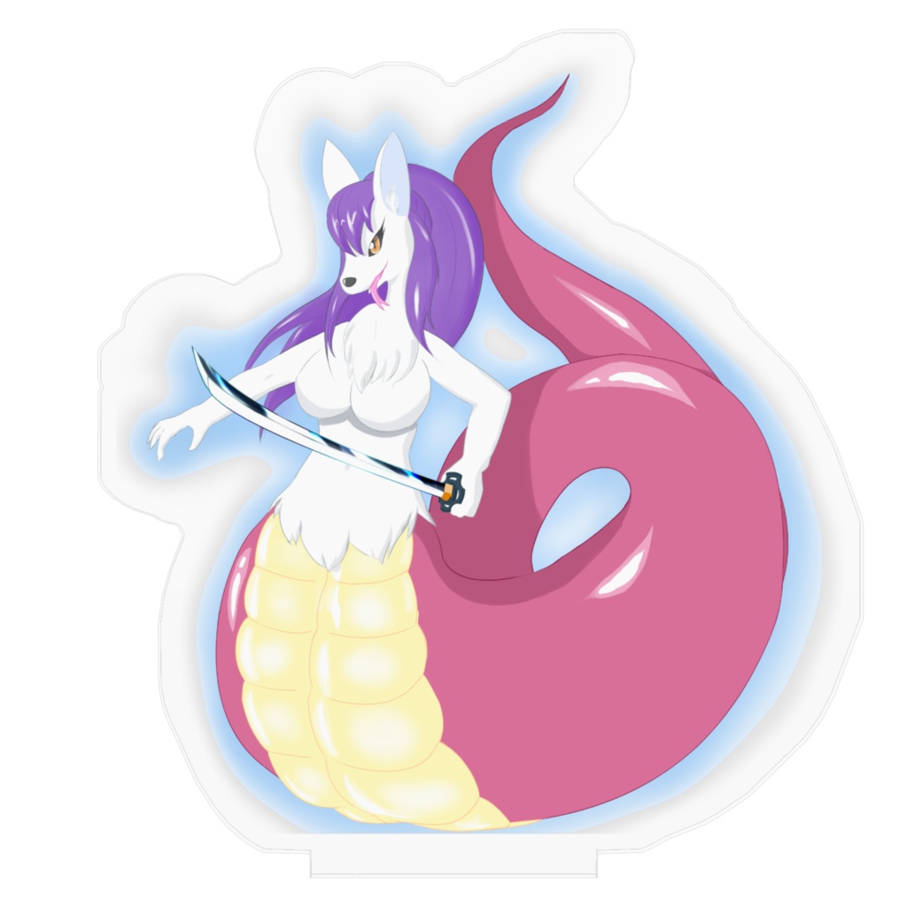 ケモラミア 女狼蛇のアクリルフィギュア