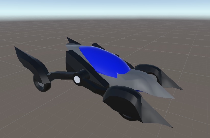 未来カー 3Dモデル