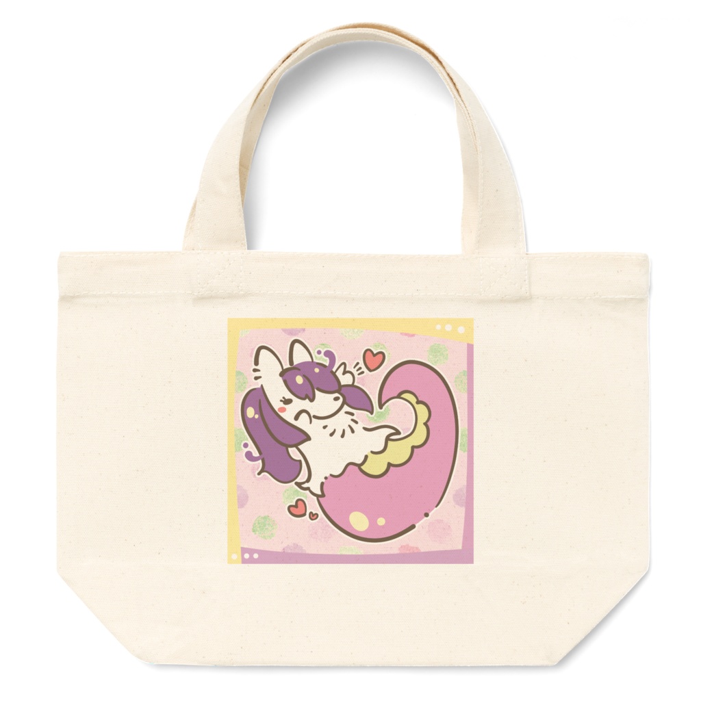 ケモラミア 女狼蛇のデフォルメトートバッグ