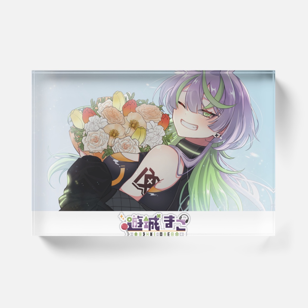 【1周年記念グッズ】遊城マコ アクリルブロック