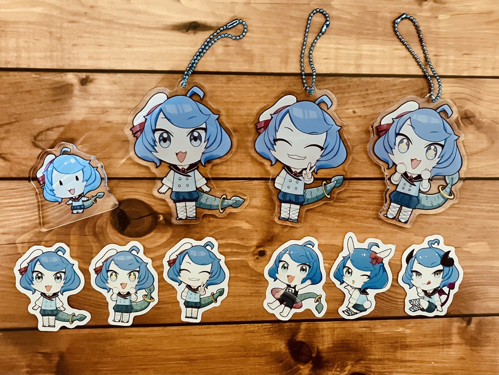 アクリルキーホルダー