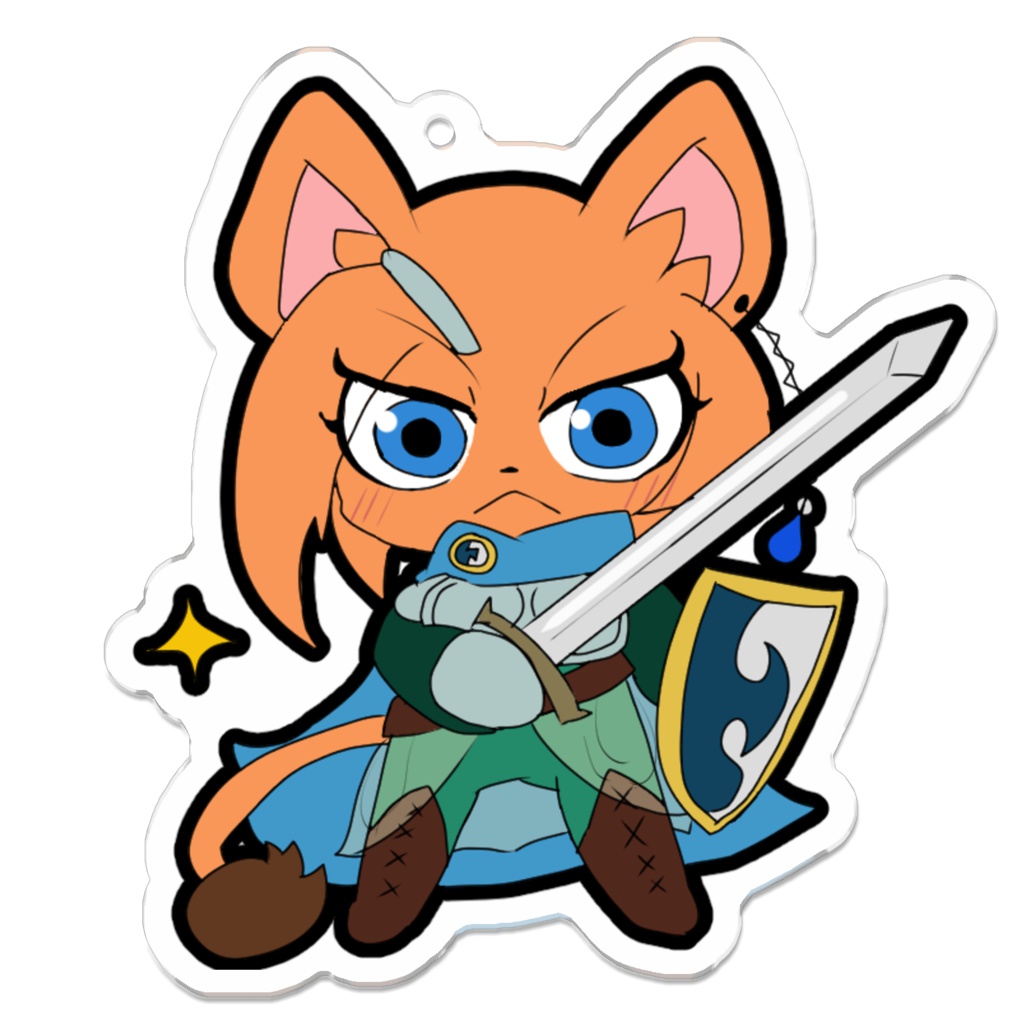 【Smiles Awey】　アクリルキーホルダー「サイバティア」