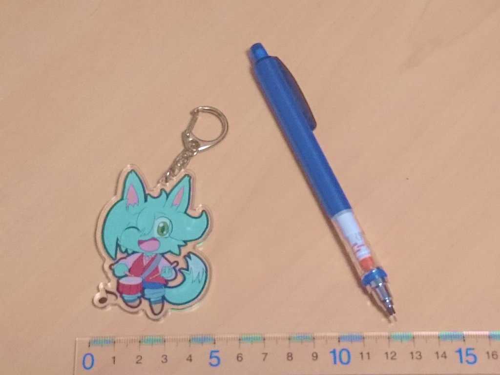 【Smiles Awey】 アクリルキーホルダー「ニコ」