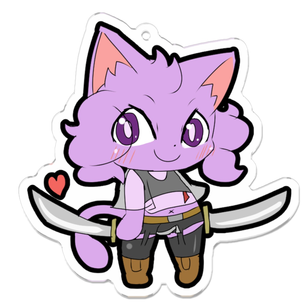 【Smiles Awey】　アクリルキーホルダー「ピナ」