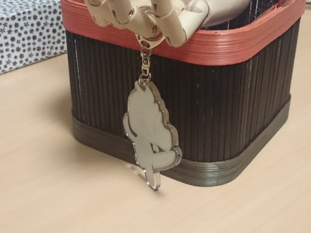 【Smiles Awey】 アクリルキーホルダー「ジョン」