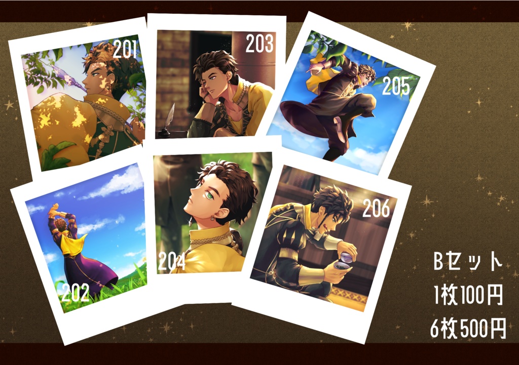 インスタントフォト風カードB