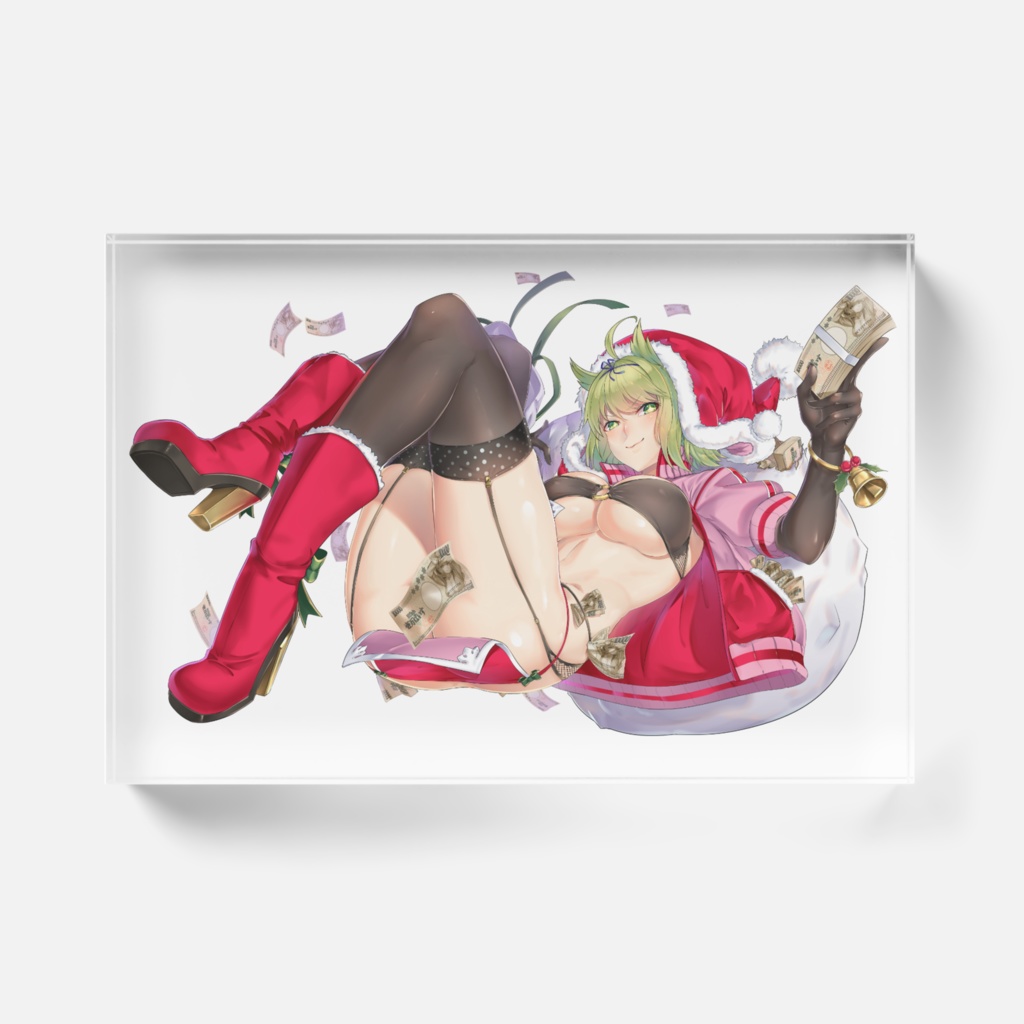 サンタバイスちゃんアクリルブロック