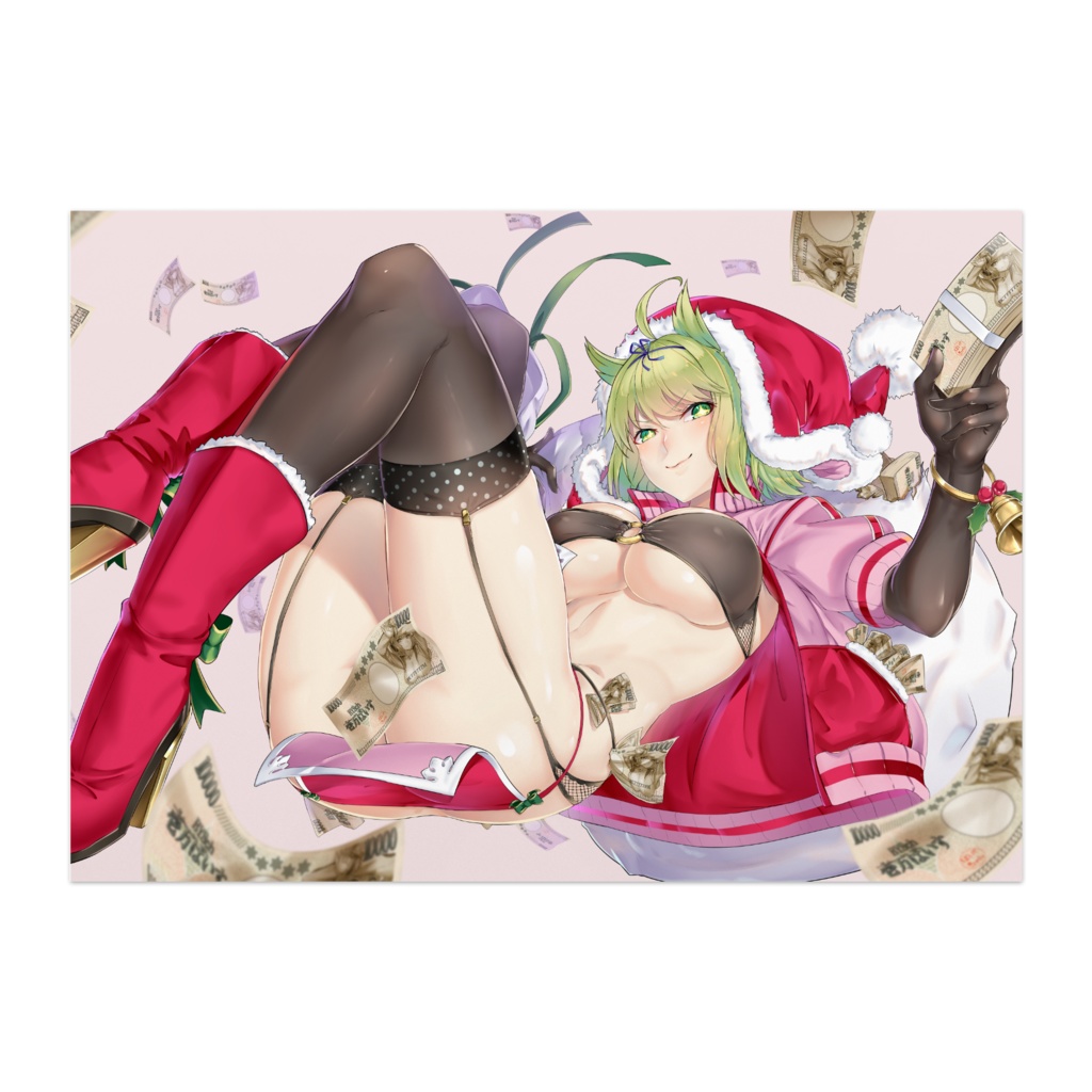 サンタバイスちゃんポスター