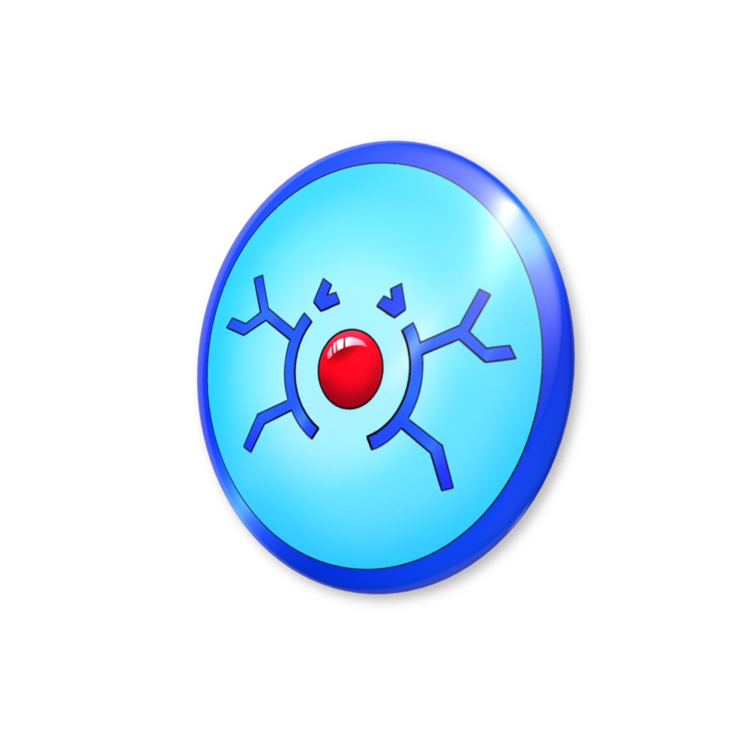 平成ミクロマン缶バッジ(ウォルト)