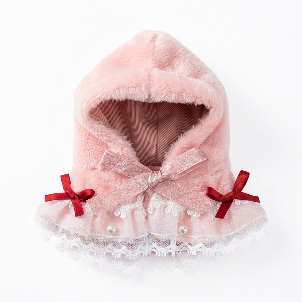 [のらぐるみ] はみゅ用ポンチョ