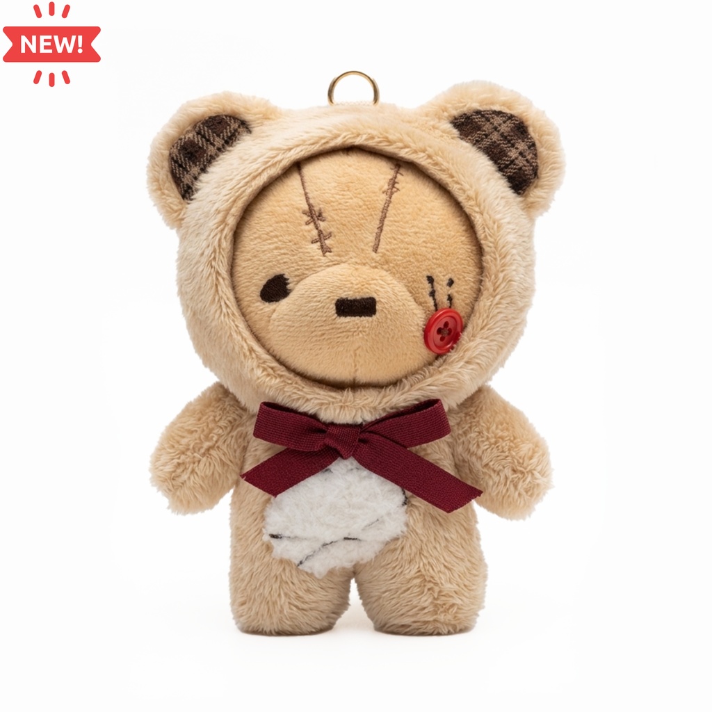 ぬいぐるみキーチェーン ミデル(着ぐるみ付き)