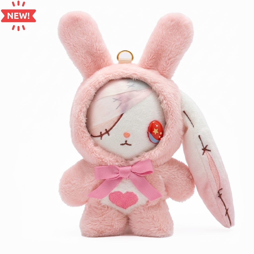 ぬいぐるみキーチェーン はみゅ（着ぐるみ付き）