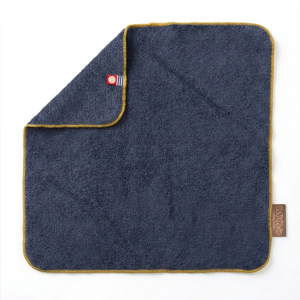 今治ブランド認定ハンドタオル（刺繍なし・ネイビー）