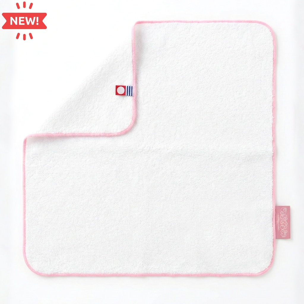 今治ブランド認定ハンドタオル（刺繍なし・ホワイト）