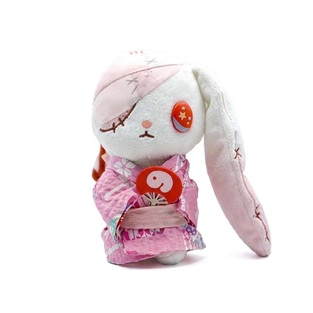 ぬいぐるみキーチェーン はみゅ（浴衣はみゅ用付き）