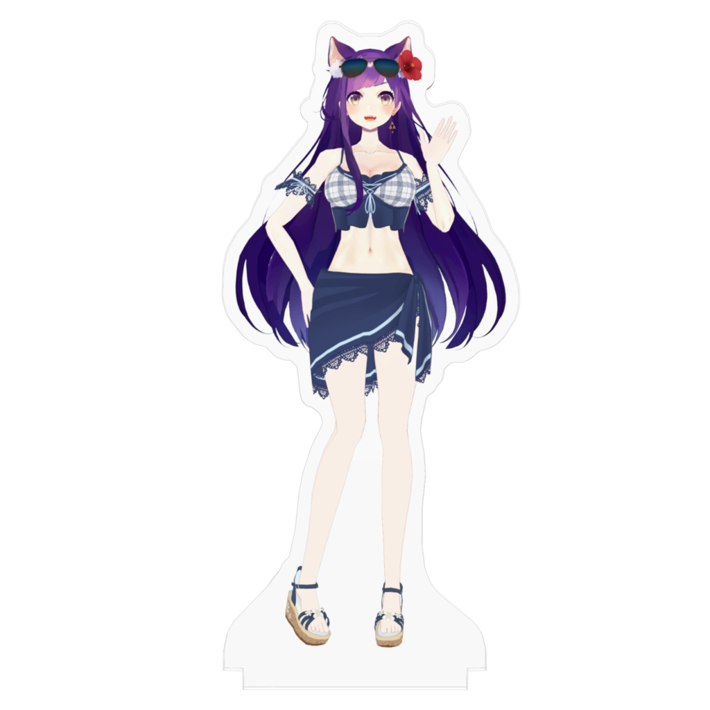 【特典ボイス付き】神城くれあ水着アクリルスタンド(ロングver)