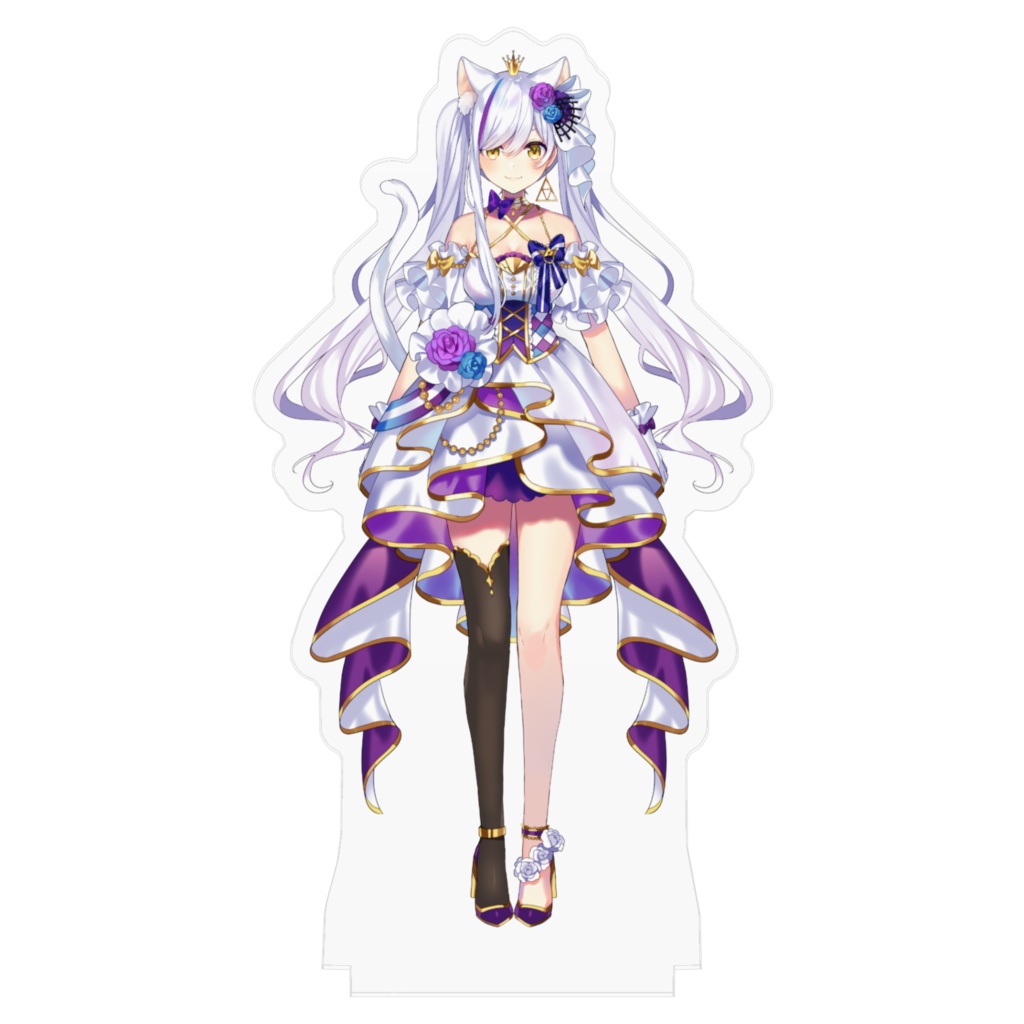 【新衣装記念】神城くれあアクスタ(白ツインテ)