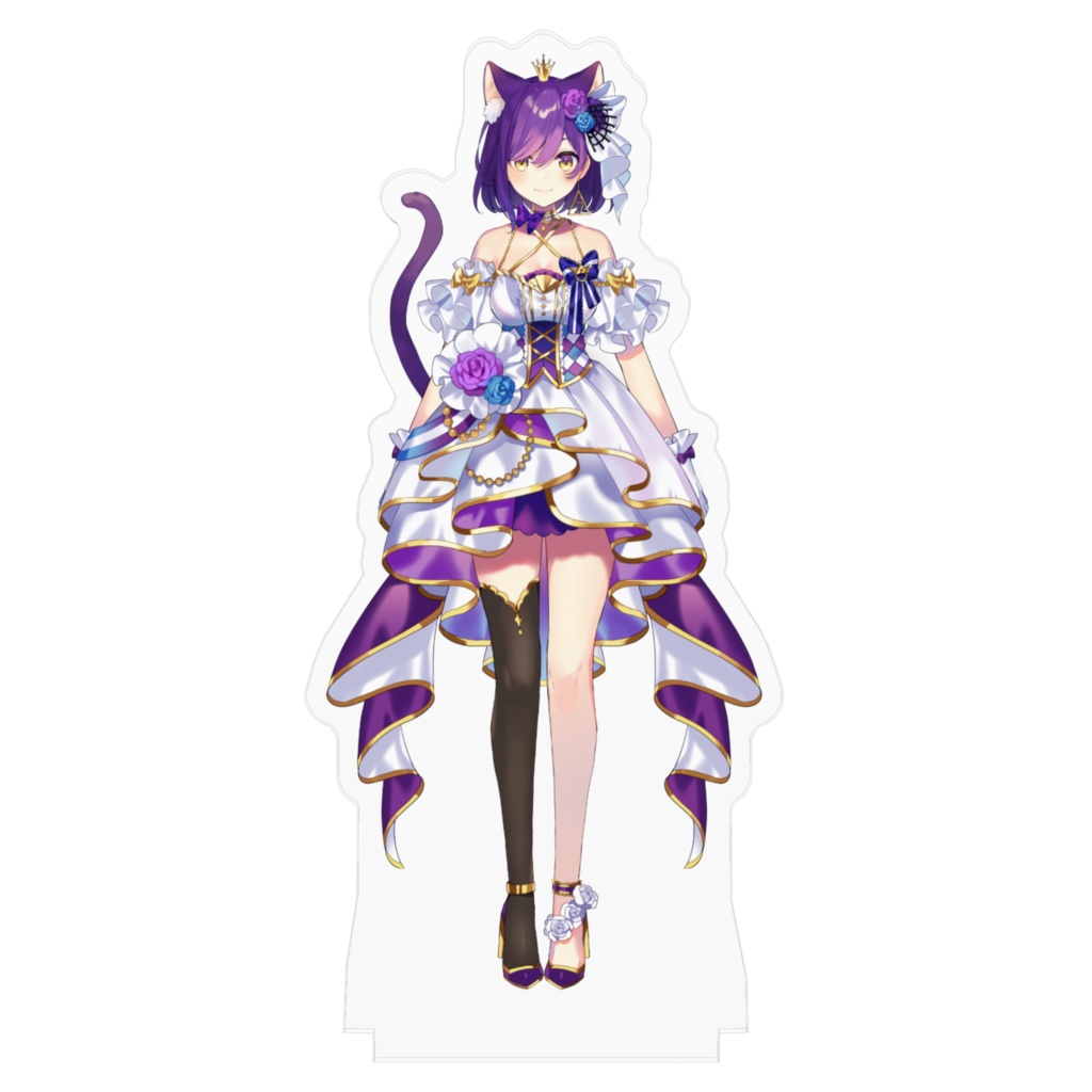 【新衣装記念】神城くれあアクスタ(紫ショート)