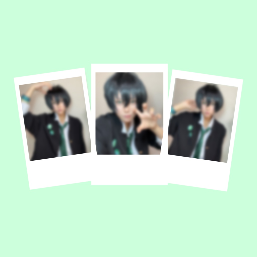 落書きランダムチェキ💚